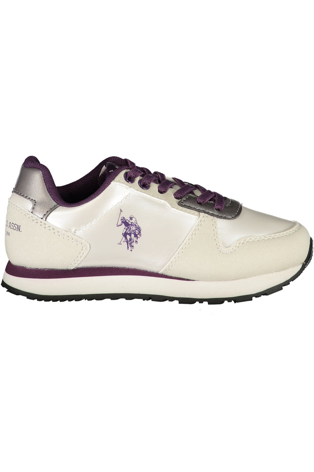 US POLO ASSN. WHITE CHILDREN'S SPORTS SHOES-0