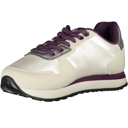 US POLO ASSN. WHITE CHILDREN'S SPORTS SHOES-1