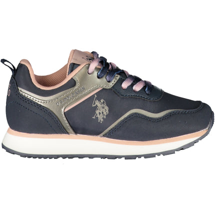 US POLO ASSN. BLUE SPORTS SHOES FOR CHILDREN-0