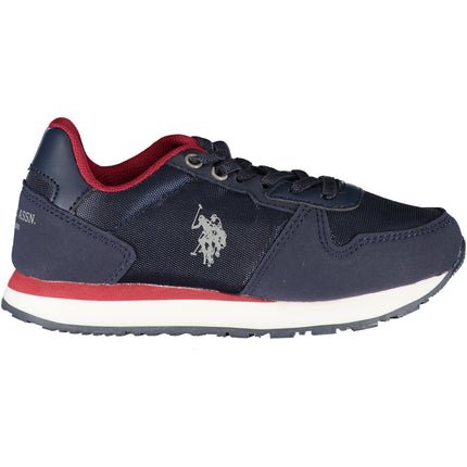 US POLO ASSN. BLUE SPORTS SHOES FOR CHILDREN-0