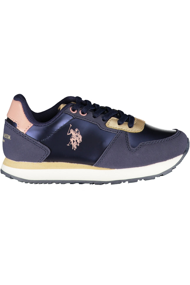 US POLO ASSN. BLUE SPORTS SHOES FOR CHILDREN-0