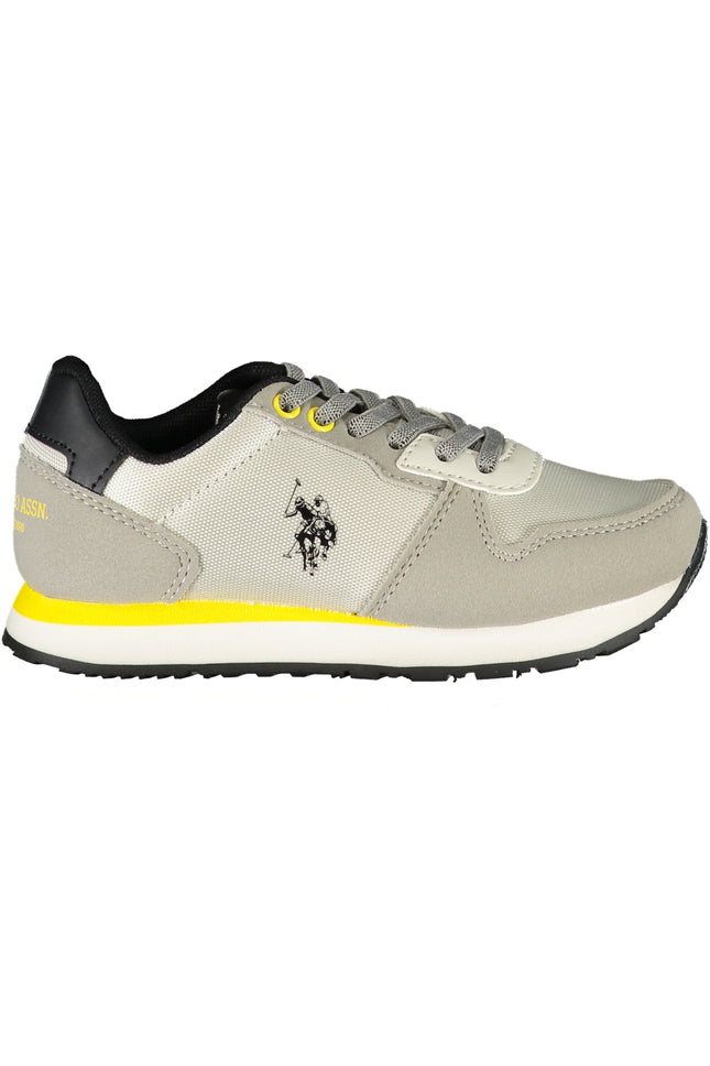 US POLO ASSN. GRAY CHILDREN'S SPORTS SHOES-0