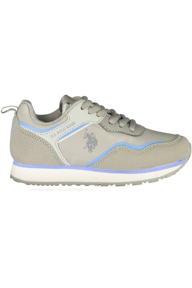 US POLO ASSN. GRAY CHILDREN'S SPORTS SHOES-0