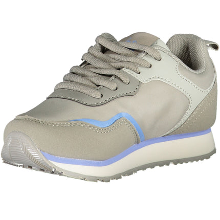 US POLO ASSN. GRAY CHILDREN'S SPORTS SHOES