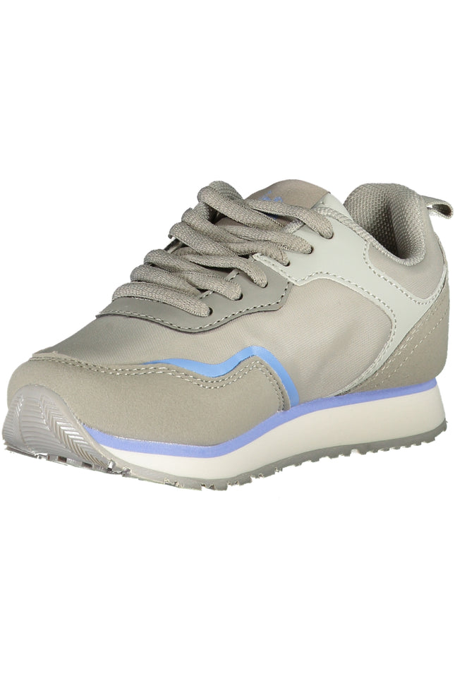 US POLO ASSN. GRAY CHILDREN'S SPORTS SHOES-1