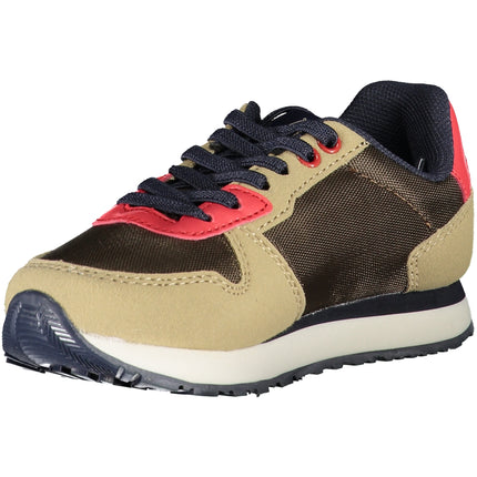 US POLO ASSN. BROWN CHILDREN'S SPORTS SHOES-2