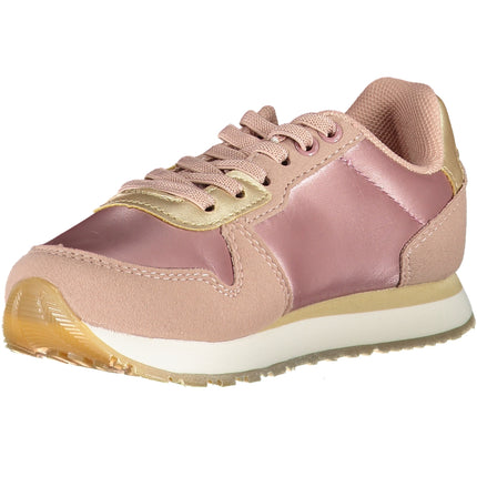 US POLO ASSN. PINK CHILDREN'S SPORTS SHOES-1