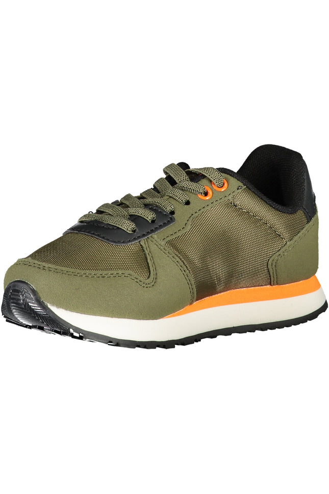 US POLO ASSN. GREEN SPORTS SHOES FOR CHILDREN-1