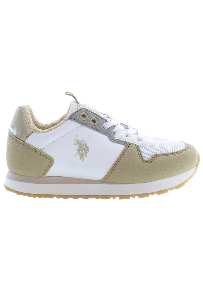 US POLO ASSN. GIRLS' BEIGE SPORTS FOOTWEAR-0