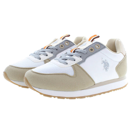 US POLO ASSN. GIRLS' BEIGE SPORTS FOOTWEAR-2