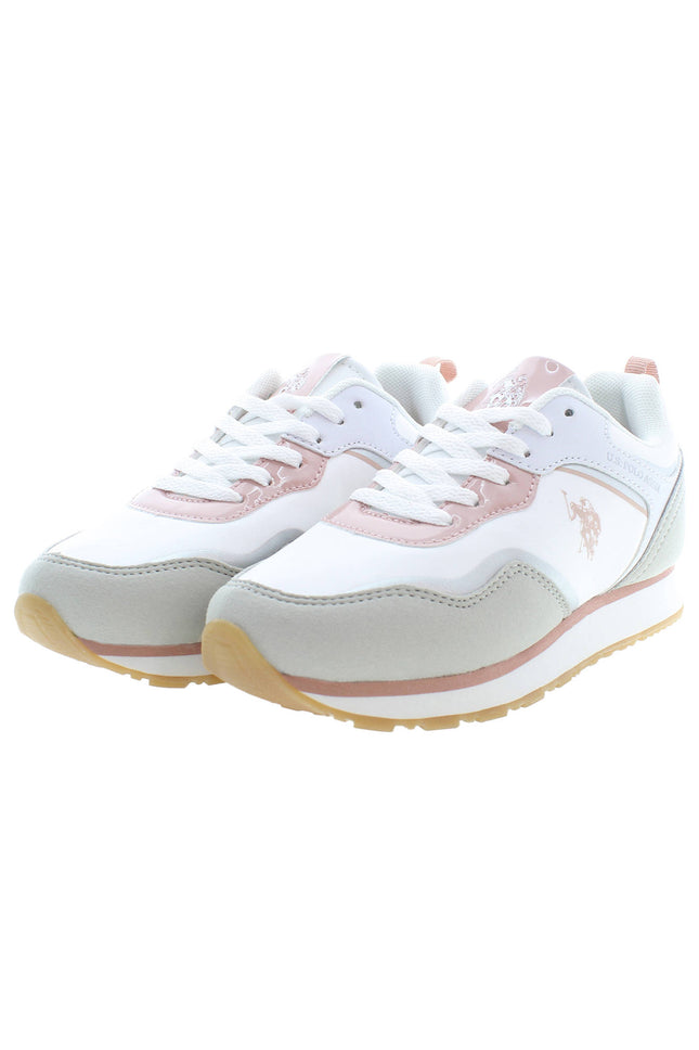 US POLO ASSN. GIRLS' WHITE SPORTS FOOTWEAR-1