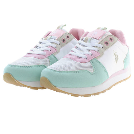 US POLO ASSN. GIRLS' WHITE SPORTS FOOTWEAR-2