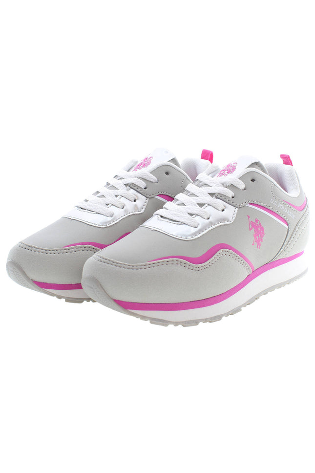US POLO ASSN. GIRLS' GRAY SPORTS FOOTWEAR-1