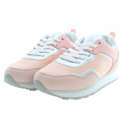 US POLO ASSN. GIRLS' PINK SPORTS FOOTWEAR-1