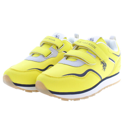 US POLO ASSN. CHILDREN'S YELLOW SPORTS FOOTWEAR-1