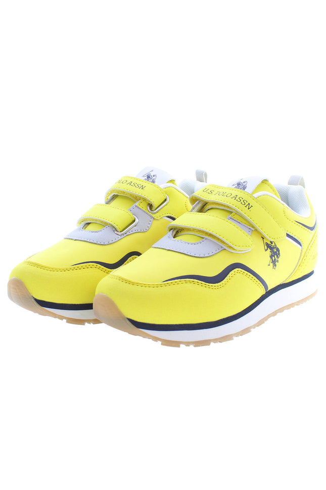 US POLO ASSN. CHILDREN'S YELLOW SPORTS FOOTWEAR-1