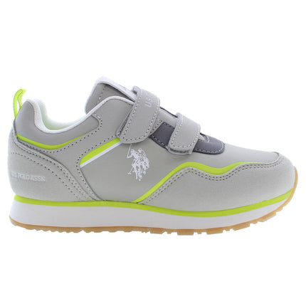 US POLO ASSN. CHILDREN'S SPORTS FOOTWEAR, GREY-0