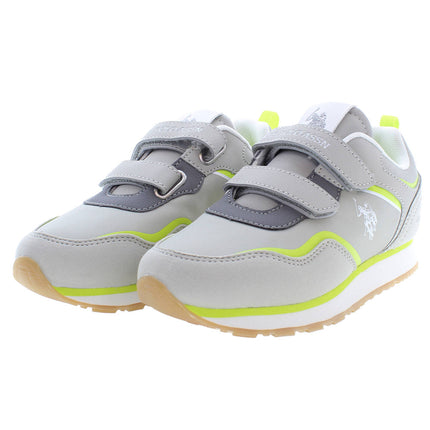 US POLO ASSN. CHILDREN'S SPORTS FOOTWEAR, GREY-1