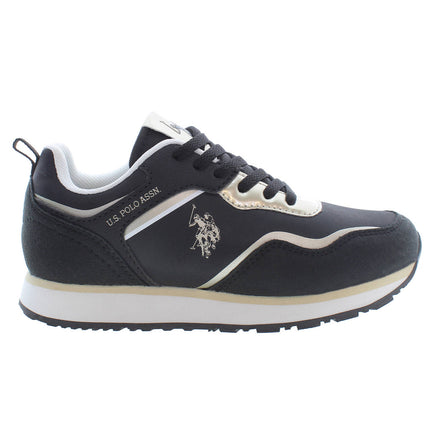 US POLO ASSN. CHILDREN'S BLACK SPORTS FOOTWEAR-0