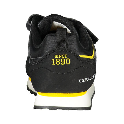 US POLO ASSN. CHILDREN'S BLACK SPORTS FOOTWEAR-1