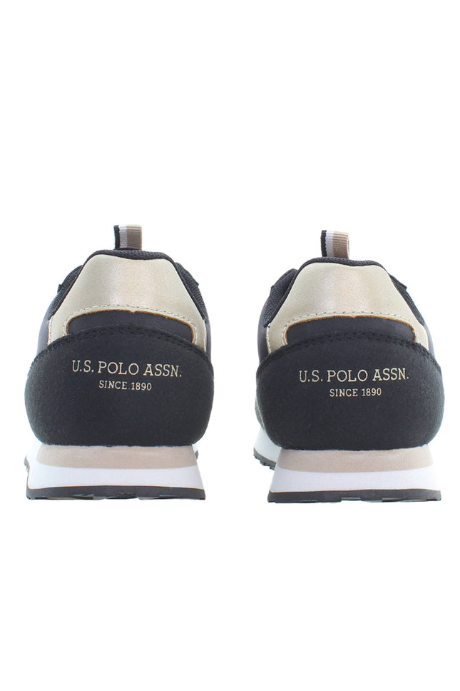 US POLO ASSN. CHILDREN'S BLACK SPORTS FOOTWEAR-1