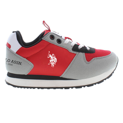 US POLO ASSN. KIDS' RED SPORTS FOOTWEAR