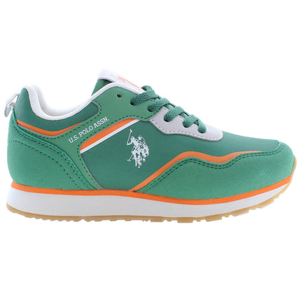 US POLO ASSN. CHILDREN'S GREEN SPORTS FOOTWEAR-0