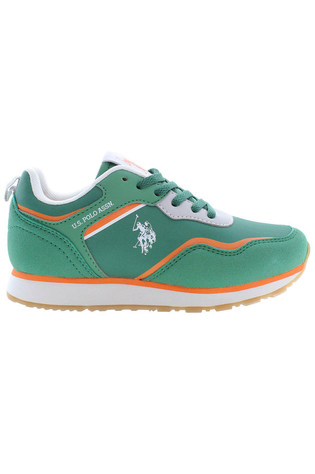 US POLO ASSN. CHILDREN'S GREEN SPORTS FOOTWEAR-0