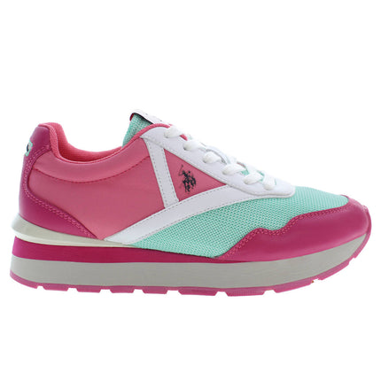 US POLO ASSN. WOMEN'S PINK SPORTS FOOTWEAR