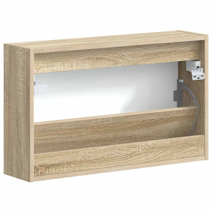 Wandgemonteerde Schoenenkast Hoorn 71 X 17 X 43 Cm Bewerkt Hout - XdropX