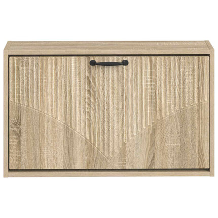 Wandgemonteerde Schoenenkast Hoorn 71 X 17 X 43 Cm Bewerkt Hout - XdropX