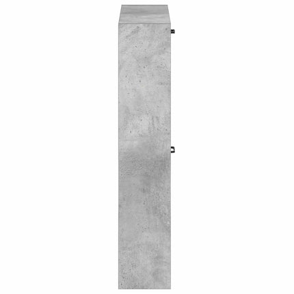 Wandgemonteerde Schoenenkast Hoorn 71 X 17 X 86 Cm Bewerkt Hout - XdropX