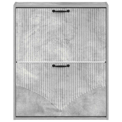 Wandgemonteerde Schoenenkast Hoorn 71 X 17 X 86 Cm Bewerkt Hout - XdropX