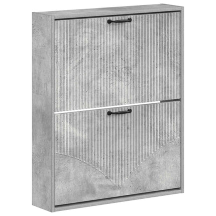 Wandgemonteerde Schoenenkast Hoorn 71 X 17 X 86 Cm Bewerkt Hout - XdropX