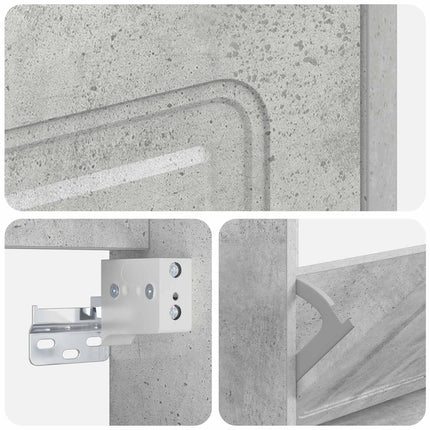 Wandgemonteerde Schoenenkast Utrecht 71 X 17 X 43 Cm - XdropX