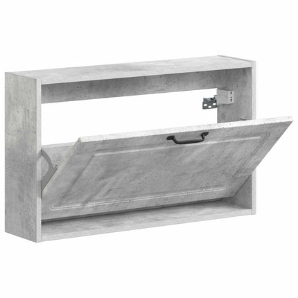 Wandgemonteerde Schoenenkast Utrecht 71 X 17 X 43 Cm - XdropX