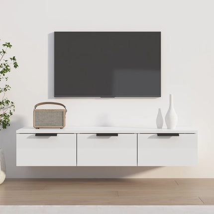 Wandkast Met Lade 102 X 30 X 20 Cm Bewerkt Hout - XdropX