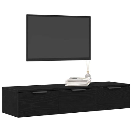 Wandkast Met Lade 102 X 30 X 20 Cm Bewerkt Hout - XdropX