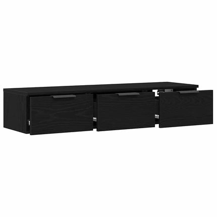 Wandkast Met Lade 102 X 30 X 20 Cm Bewerkt Hout - XdropX