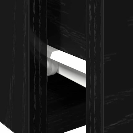 Wandkast Met Lade 102 X 30 X 20 Cm Bewerkt Hout - XdropX