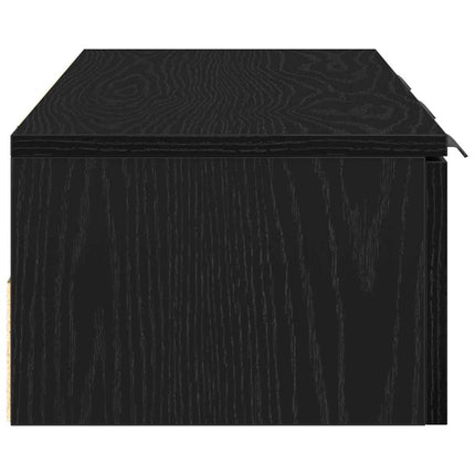 Wandkast Met Lade 102 X 30 X 20 Cm Bewerkt Hout - XdropX