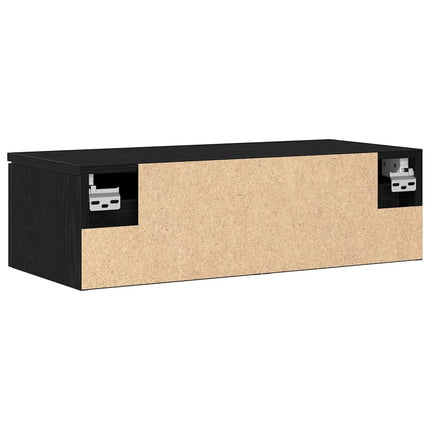 Wandkast Met Lade 68 X 30 X 20 Cm Bewerkt Hout - XdropX