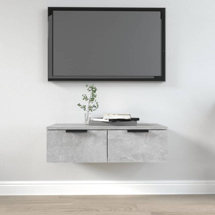 Wandkast Met Lade 68 X 30 X 20 Cm Bewerkt Hout - XdropX