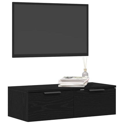 Wandkast Met Lade 68 X 30 X 20 Cm Bewerkt Hout - XdropX