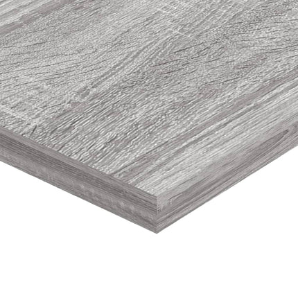 Wandschappen 4 St 100X20X1,5 Cm Bewerkt Hout Eiken - XdropX