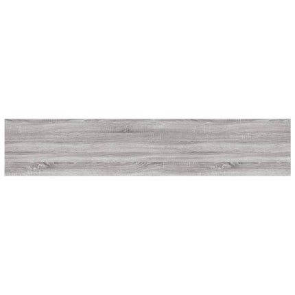 Wandschappen 4 St 100X20X1,5 Cm Bewerkt Hout Eiken - XdropX
