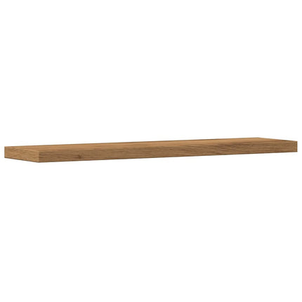 Wandschappen 4 St 40X10X1,5 Cm Bewerkt Hout Artisanaal Eiken - XdropX