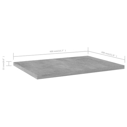 Wandschappen 4 St 40X30X1,5 Cm Bewerkt Hout - XdropX