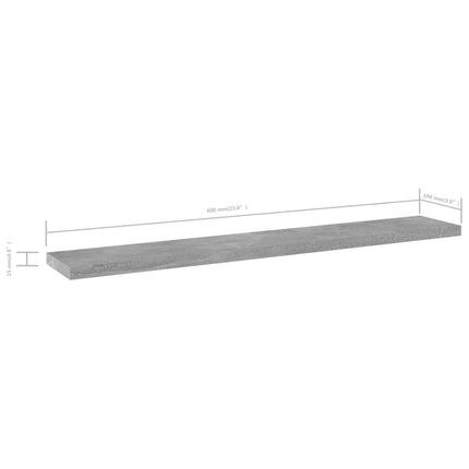 Wandschappen 4 St 60X10X1,5 Cm Bewerkt Hout - XdropX