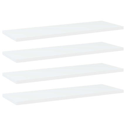 Wandschappen 4 St 60X20X1,5 Cm Bewerkt Hout - XdropX
